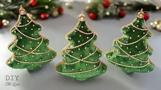  БАРХАТНЫЕ ЕЛОЧКИ  VELVET CHRISTMAS TREE 