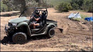 Box blade on a UTV does it work?