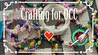 Crafting for OCC 2024 - Memory Wire Bracelets