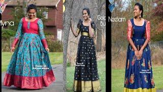 Long frocks latest designs 2022  customised designer long gowns Trending party wear long frocks