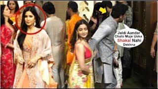 Ranbir Kapoor IGNORES Katrina Kaif When Wid GF Alia Bhatt At Mukesh Ambani Ganpati 2019