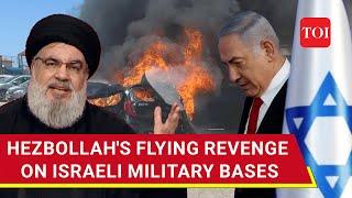 Terrifying Scenes As Hezbollah Drone Slammed Israeli Community Center 14 Soldiers Injured