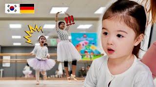 SUB The first ballet class of 2-year-old Roas life that shocked everyone 