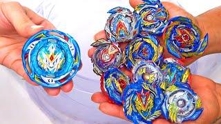 WIND KNIGHT vs ALL VALKYRIE BEYS  Beyblade Burst Evolution Battle