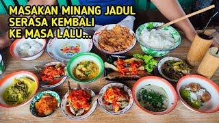 MASAKAN KAMPUNG KHAS MINANG ALA JADUL Kuliner Hidden Gem Kota Padang