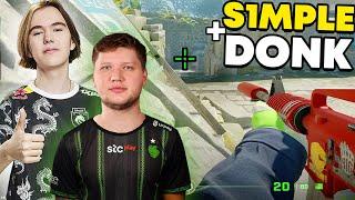 THEY ARE ALREADY STREAM SNIPPING ME - S1MPLE & DONK PLAY FPL TOGETHER ENG SUBS  CS2 FACEIT