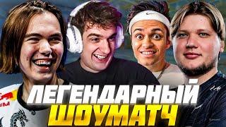 ЭВЕЛОН и ДОНК vs СИМПЛ и БУСТЕР ШОУ МАТЧ 5 на 5 КС 2  Evelone Donk vs Buster S1mple CS2