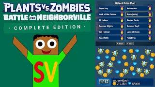 Plants vs Zombies Battle For Neighborville - All Prize Maps Complete