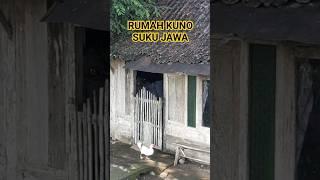 rumah jaman dulu tradisional suku jawa#shorts