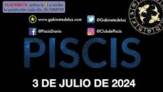 Horóscopo Diario - Piscis - 3 de Julio de 2024.