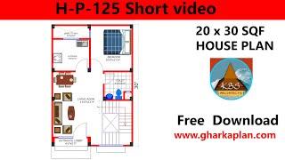 20 x 30 house plan duplex north facing Download at www.gharkaplan.com