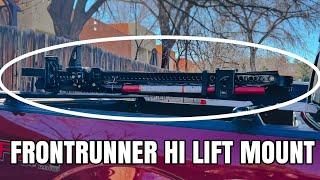 FrontRunner HiLift Jack Mount ExplanationChristmas Lights Removal