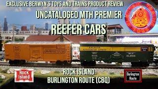 Berwyns Toys and Trains - Uncataloged MTH Premier Reefer Cars - Exclusive Review