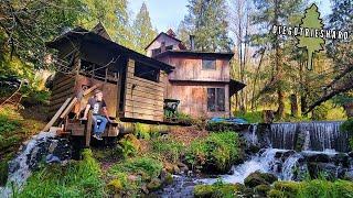 Living Off Grid for 46 Years  Al and his Hydroelectric Water Wheel