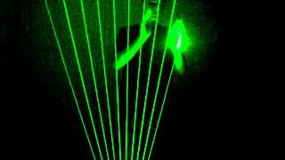 D minor improv on the Laser Harp