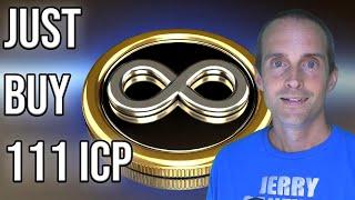 Just Buy 111 Internet Computer ICP Crypto