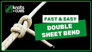 DOUBLE SHEET BEND - the fast and easy way #knotsandcues