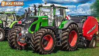 LS19 XXL Farm 2 #42 Die BALLENPRESSEN kommen Letzter Schnitt für Grassilage  FARMING SIMULATOR