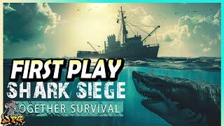 I PLAYED THIS NEW SHARK SURVIVAL SIMULATOR SO YOU DONT HAVE TOO Shark Siege Survival Together
