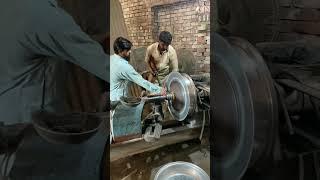 How to Make a Steel Thalla in a Local FactoryTraditional Steel Crafting Creative Crafts Man#shorts