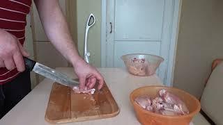 Нож Кизляр Колыма-1 тест на Курице