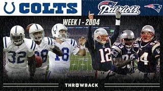 Brady vs Manning Opening Night Classic Colts vs. Patriots 2004 Week 1