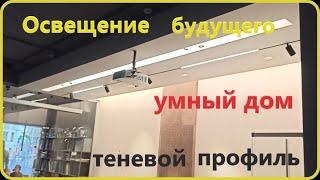 Освещение  будущего & система умного дома  теневой профиль.