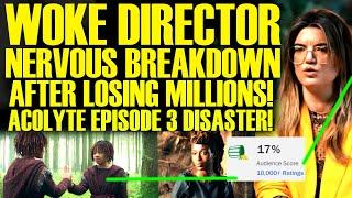 WOKE ACOLYTE DIRECTOR CRIES AFTER LOSING MILLIONS OF DOLLARS AS EPISODE 3 OFFICIALLY ENDS STAR WARS