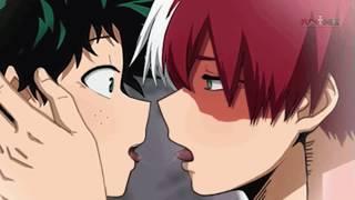 Tododeku kiss - Valentines Day Late upload - My Homo Academia My Own Fan Edit and Fan Animation