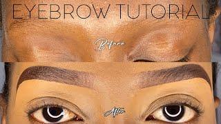 BEGINNER FRIENDLY BROW TUTORIAL  A VERY DETAILED EYEBROW TUTORIAL   KENYAN MAKEUP