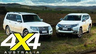 Mitsubishi Pajero vs Pajero Sport  Road test  4X4 Australia