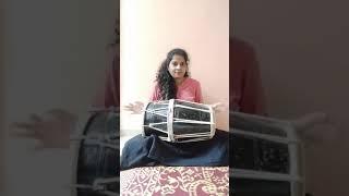 Yunhi tum mujhse bat karti hoDholak by Neesha Mokal multi percussionist