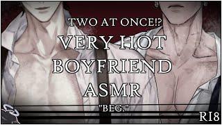 VERY SPICY  Sandwiched Between Two Hot And Dominant Men  Boyfriend x Listener NSFW? 3D Audio