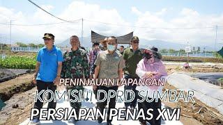 Komisi II DPRD Sumbar Tinjau Lokasi Geltek Penastani XVI di Lanud Sutan Sjahrir