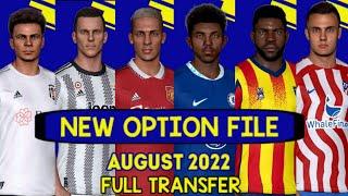 PES 2017 NEW OPTION FILE SMOKE PATCH  OPTION FILE LATEST TRANSFER ALL TEAMS THIS MONTH 22-23