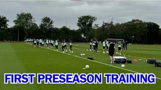 FIRST PRESEASON TRAINING UNDER ENZO MARESCA WITH CHELSEA NEW SIGNINGS