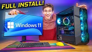 How To Install Windows 11 - Your COMPLETE Guide Step By Step