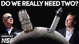 Artemis Showdown SpaceX Starship vs. Blue Origins Lunar Lander  2023