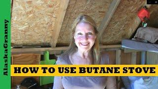 How To Use Butane Stove...Off Grid Cooking Spicy Chicken Rice