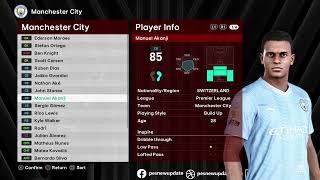 Download Manchester City Update Facepack  PES 2021 & Smoke Patch Football Life 2024