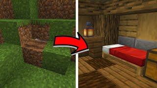 EASY Secret Minecraft Hidden Base Ideas No Redstone