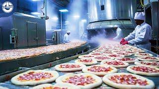 The Making of Frozen Pizza  Mega Food Factory