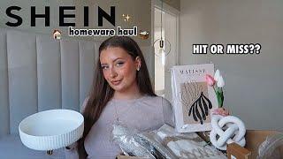 A *HUGE* SHEIN HOMEWARE HAUL Is it worth your time & money??? 30+ items