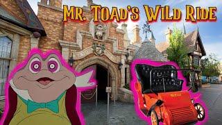 History of Mr. Toads Wild Ride - Disneyland