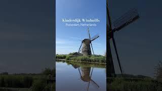 Kinderdijk Windmills  Netherlands  Rhine Getaway Viking River Cruise #travel #cruise #europe