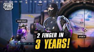 TWO THUMB  WHEN YOU PLAY 2 FINGER FOR 3 YEARS  PUBG MOBILE