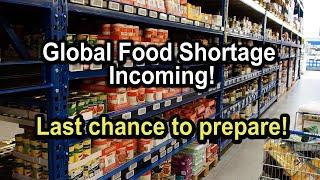 Food Shortage WARNING - How to build a preppers pantry on a budget