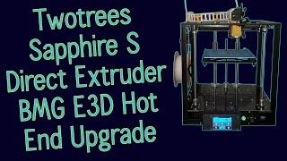 Direct Drive Extruder  TwoTrees Sapphire S Upgrade  BMG Extruder  E3D V6 with cable Drag Chain