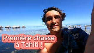 Chasse sous marine à Tahiti la mer est INCROYABLE 