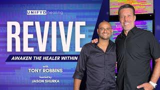 REVIVE  Awaken the Healer Within  TONY ROBBINS  Share this everywhere